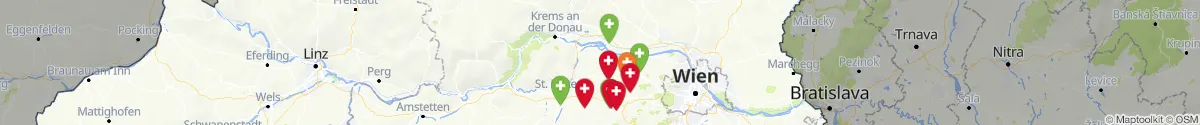 Map view for Pharmacies emergency services nearby Würmla (Tulln, Niederösterreich)